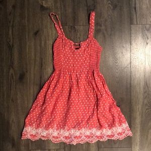 💋Polka Dot Sun Dress Orange